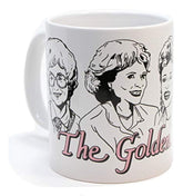 Loot Crate The Golden Girls mug, front view, ideal for daily coffee rituals.