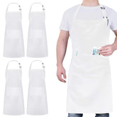Loteaf chef apron waterproof wide view protects clothing during messy kitchen tasks