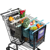 Lotus Earth Tone trolley bags with four-pack provide organized compartments for easier shopping.