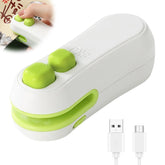 Loupai mini bag sealer 2in1 cutting and sealing snacks.
