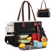 LOVEVOOK lunch tote with insulated-compartment keeps meals warm or cold on the go.