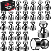 LOVIMAG fridge magnets 40pcs pack on fridge door securing papers and notes