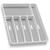Loyareal silverware organizer top view for tidy drawers and quick access