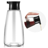 LOYIM cruet dispenser olive oil bottle with clear glass for easy level monitoring