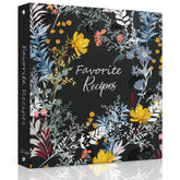 LuBudingJoy Blossom recipe binder cover demonstrates durability for busy kitchens.