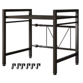LUCKY KVW microwave rack extendable shelf for flexible storage and easy access.