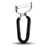 LURCH Germany Y-peeler blade close-up highlights ultra-sharp edge for precise peeling