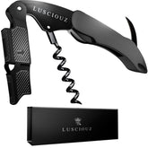 LUSCIOUZ zero-resistance corkscrew in silent operation for refined service.