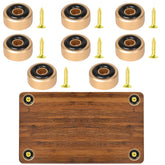 LuxDuo cutting board feet with screws kit for secure mounting on boards