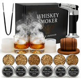 Luxice whiskey smoker top for at-home infusion of smoky cocktails.