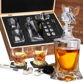 Luxulish whiskey decanter twister for elegant pours and crystal clarity