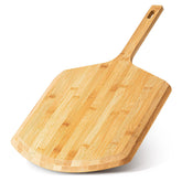 LX LERMX bamboo pizza peel with smooth surface for easy dough transfer