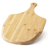 LX LERMX pizza peel bamboo paddle for easy oven transfers.