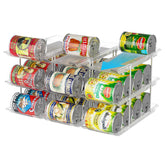 LXLXXL can organizer rolling dispenser for easy FIFO access
