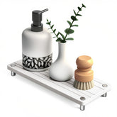 Lyxel Quick Dry Sink Caddy absorbs water quickly for a tidy kitchen or bathroom.