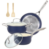 M MELENTA 7-piece set with frypan focus enables versatile everyday cooking