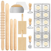 MACIFECI ravioli maker press for even portions and quick filling.