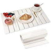 MacraBoho diatomaceous earth drying mat 24x16 absorbs moisture rapidly, keeping counters dry.