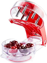MADBURY Cherry Pitter Tool pits six cherries at once for fast prep.