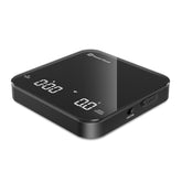Maestri House Mini Coffee Scale top view shows compact precision for dosing anywhere