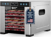 Magic Mill Pro dehydrator rear fan for even drying across all trays