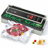 MAGIC SEAL 16in vacuum sealer front view for wide-bag capability