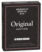 Magnetic Poetry Original Edition box with over 300 word tiles for creative expression.