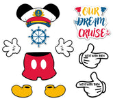 Magopera Captain Mouse cruise door magnet on cabin door to help spotting.