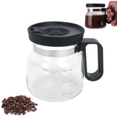 MaiQidd coffee pot mug 16oz shows brew color with spill-resistant lid.