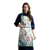 Maison d'Hermine apron with pocket and watercolor pattern for stylish kitchen prep