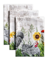 Maison d' Hermine kitchen towels 3-pack drying-dishes for quick dish drying.