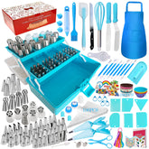 Makmeng cake decorating kit storage case keeps tools organized for quick baking sessions.