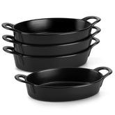 MALACASA small casserole 8x5 ceramic dish, oven-ready for weeknight meals.