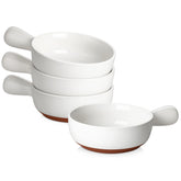 MALACASA TARA 23 oz soup bowl with handles for oven-to-table serving