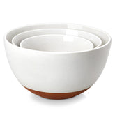 Malacasa Tara ceramic nesting bowls set saves kitchen space