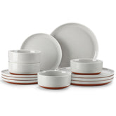 MALACASA Tara dinner plate 10.25 inch with refined finish for everyday meals