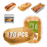 Malarpon loaf pan liners fit 9x5 pans for banana bread and pound cake.