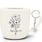 MALLAbyLAMMA Best Wife Ever mug 12oz with easy grip handle and microwave-safe ceramic.