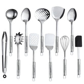 Mapphyton 11-piece utensil set with spatula for easy nonstick cooking and serving.