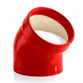 Marketty Salt Pig red front view shows minimalist ceramic design for easy access.