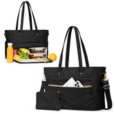 Marscamd lunch tote insulated bottom compartment keeps meals warm or fresh during commutes