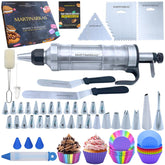MARTINARKAS frosting gun for precise icing on cakes and cupcakes.