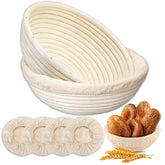 MarzeMuun 9-inch round banneton for even proofing and a crisp crust.