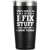 MASGALACC 20oz stainless tumbler with vacuum insulation for temp control