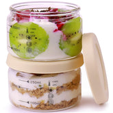 Matifaner pudding cups with lids for on-the-go desserts.