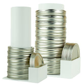 Matterform Mason jar lid organizer 2-pack front view for easy lid access during canning.