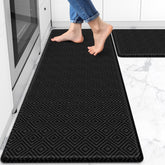 Mattitude 2-piece kitchen mat set with anti-fatigue cushioning for comfortable standing