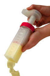 MAX SPACE Butter Mill dispensing lever for even butter portions.