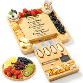 Maxdot Christian engraved charcuterie board as a faith-forward centerpiece for gatherings.