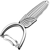 MAXJOY corn peeler front view demonstrates quick kernel stripping for fresh corn